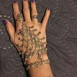 Indian sterling silver bracelet
